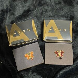 Avon Vibrant Butterfly Tac Pin Collection